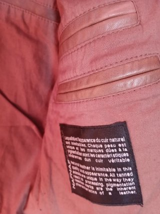Cazadora Piel Mujer Marrón