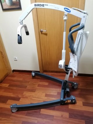 Grúa de elevación personas, Arnés, silla de ruedas