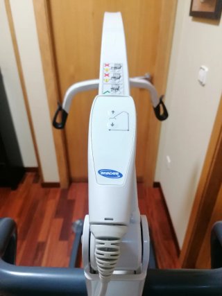Grúa de elevación personas, Arnés, silla de ruedas
