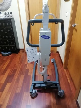 Grúa de elevación personas, Arnés, silla de ruedas