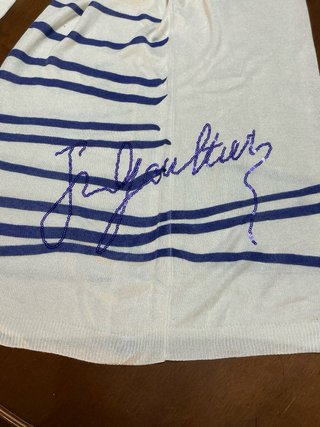 Jersey Jean Paul Gaultier Rayas Azul Blanco
