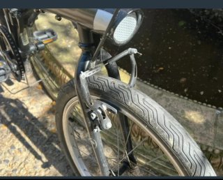 Bicicleta plegable Oxilane 20 pulg. 6 velocidades