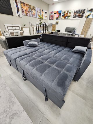 OFERTON DE SOFA CAMA CHAISE LONGUE CON ARCON