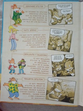 El secreto de la esfinge Cómic Geronimo Stilton 3