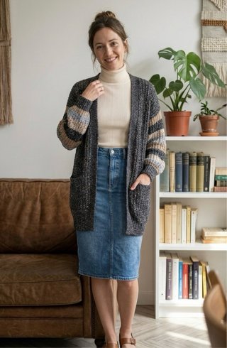 Rebeca Larga Desigual Oversize