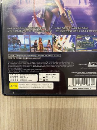 RARISSIMO Final Fantasy X-2 Coreano PS2 CIB