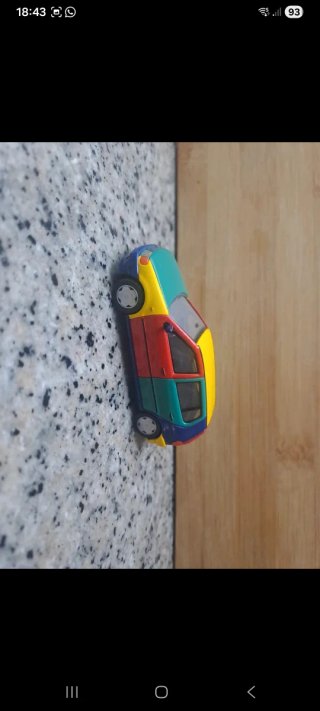 Coche VW Polo Arlequín 1:43