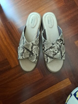 Sandalias Clarks Beige/Gris
