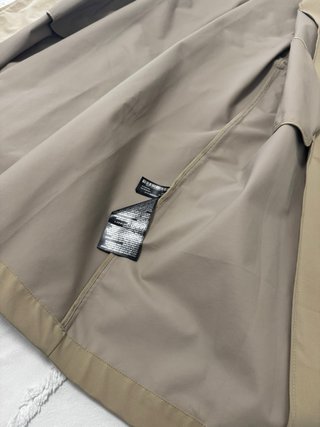 Gabardina Zara Beige da mucho mas talla 40