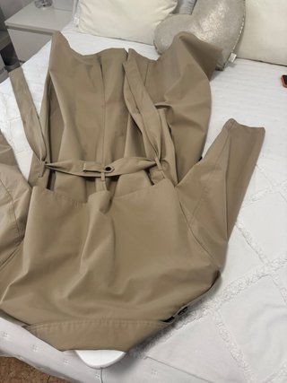 Gabardina Zara Beige da mucho mas talla 40