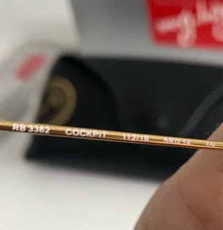 Ray-Ban cockpit