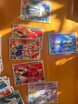 Lote 35 cromos Adrenalyn 09-10