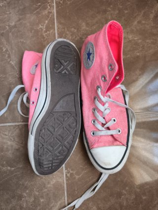 Zapatillas Converse Altas Rosas 39