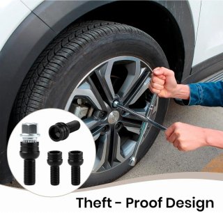 Tornillos Antirrobo Rueda Mercedes Fuengirola