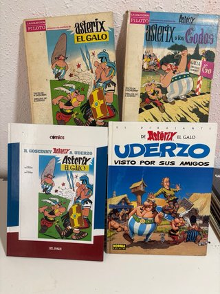 Lote de 31 libros Asterix y Obelis del 65/97