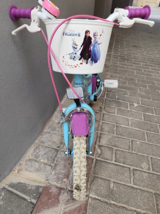 Bicicleta Frozen 16 para niña