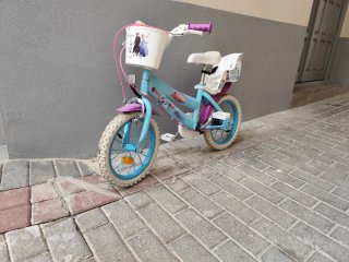 Bicicleta Frozen 16 para niña