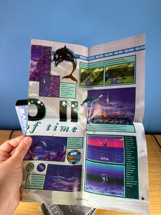 Ecco The Tides of Time Mega Drive Sega