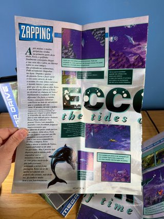 Ecco The Tides of Time Mega Drive Sega