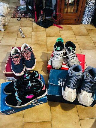Lote de zapatillas marca talla 43 ,44,45