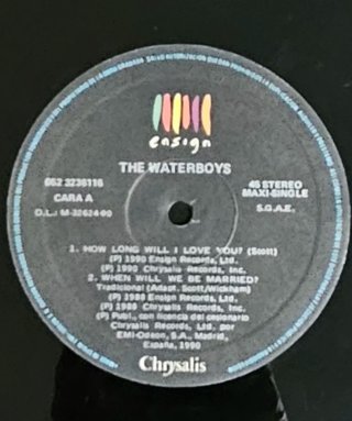 Vinilo The Waterboys - How Long Will I Love You
