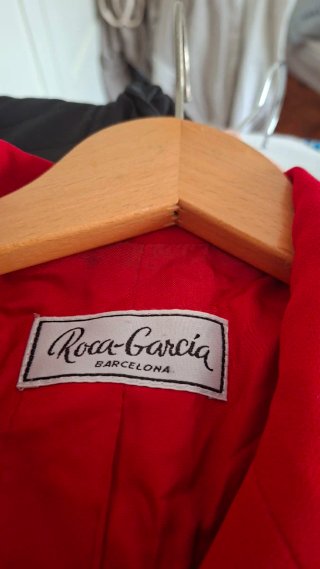 Chaqueta ROCA GARCIA Primavera-Verano Roja