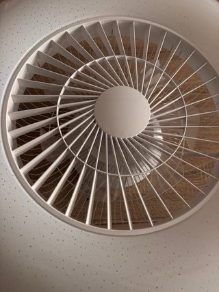 Lámpara Ventilador Techo Blanca