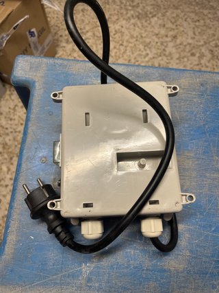 Caja control motor monofásico con capacitor