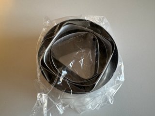 Set coppapasta stampini in acciaio inox Tescoma