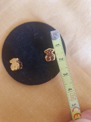 Conjunto Ositos Tous Oro