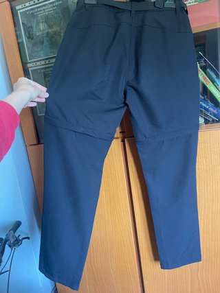 Pantaloni Trekking Zip-Off Neri