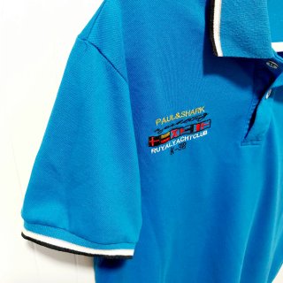 Polo DMY Azul Talla XL Estilo Paul & Shark
