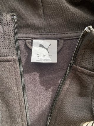 Sudadera Puma Talla M Negra Sin Uso