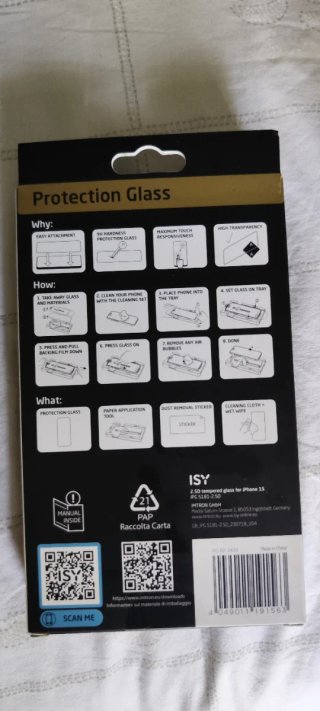 Protector Pantalla ISY iPhone 15
