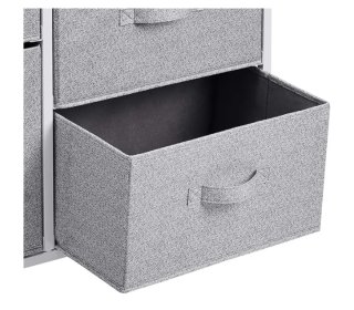 Cómoda Amazon Basics 5 cajones tela
