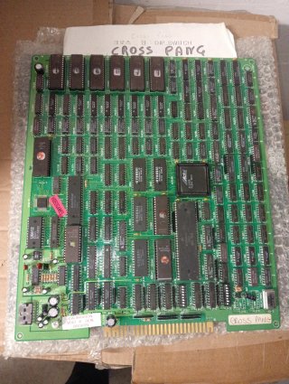 Cross Pang Arcade PCB Originale Funzionante