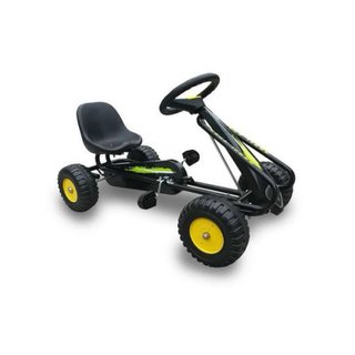 Go Kart Negro a Pedales 85x47x49cm