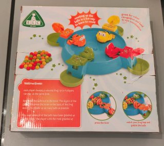 Juego Tragabolas Frogs Frenzy