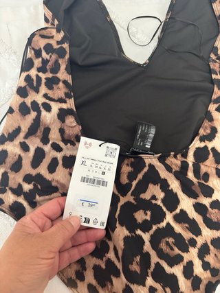 Bañador Zara Animal Print