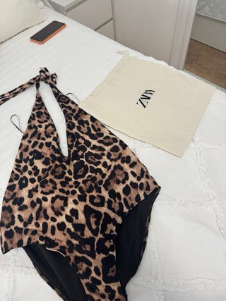 Bañador Zara Animal Print