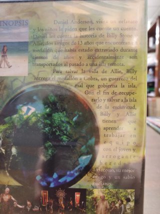 DVD El Medallón Perdido