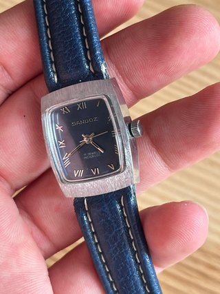 Sandoz Suizo Vintage Cuerda Manual Tank