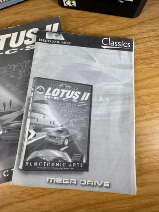 Lotus II Mega Drive Electronic Arts
