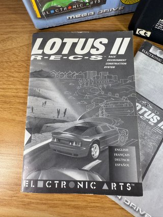Lotus II Mega Drive Electronic Arts