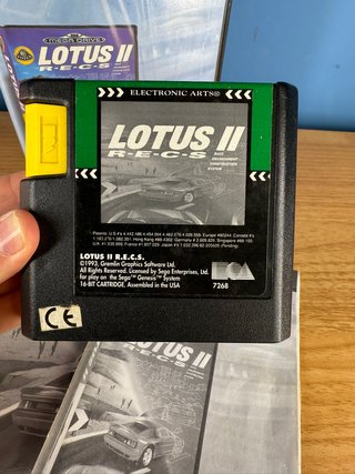 Lotus II Mega Drive Electronic Arts
