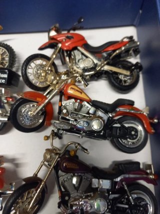 Lotto 11 Moto Maisto Collezione