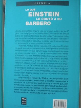 3 libros sobre Einstein=Roberto L.Wolke=6€ cada 1