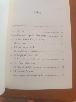 Los cuatro acuerdos un libro de sabiduría tolteca