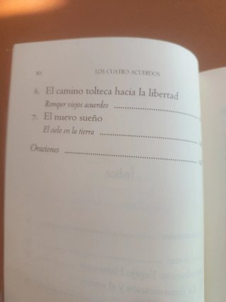 Los cuatro acuerdos un libro de sabiduría tolteca
