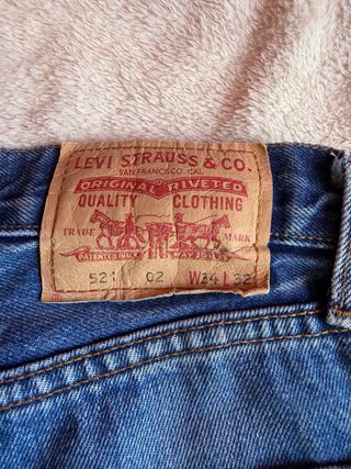 Levi's 521 Jeans Vaqueros Rectos Vintage